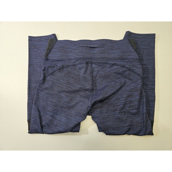 OUTDOOR VOICES Women's L Two-Tone Ankle Length Workout Yoga Leggings Blue EUC - Picture 4 of 5